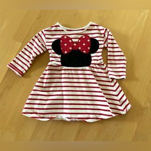 babyGap Disney Minnie Mouse L/S Striped Dress 2T